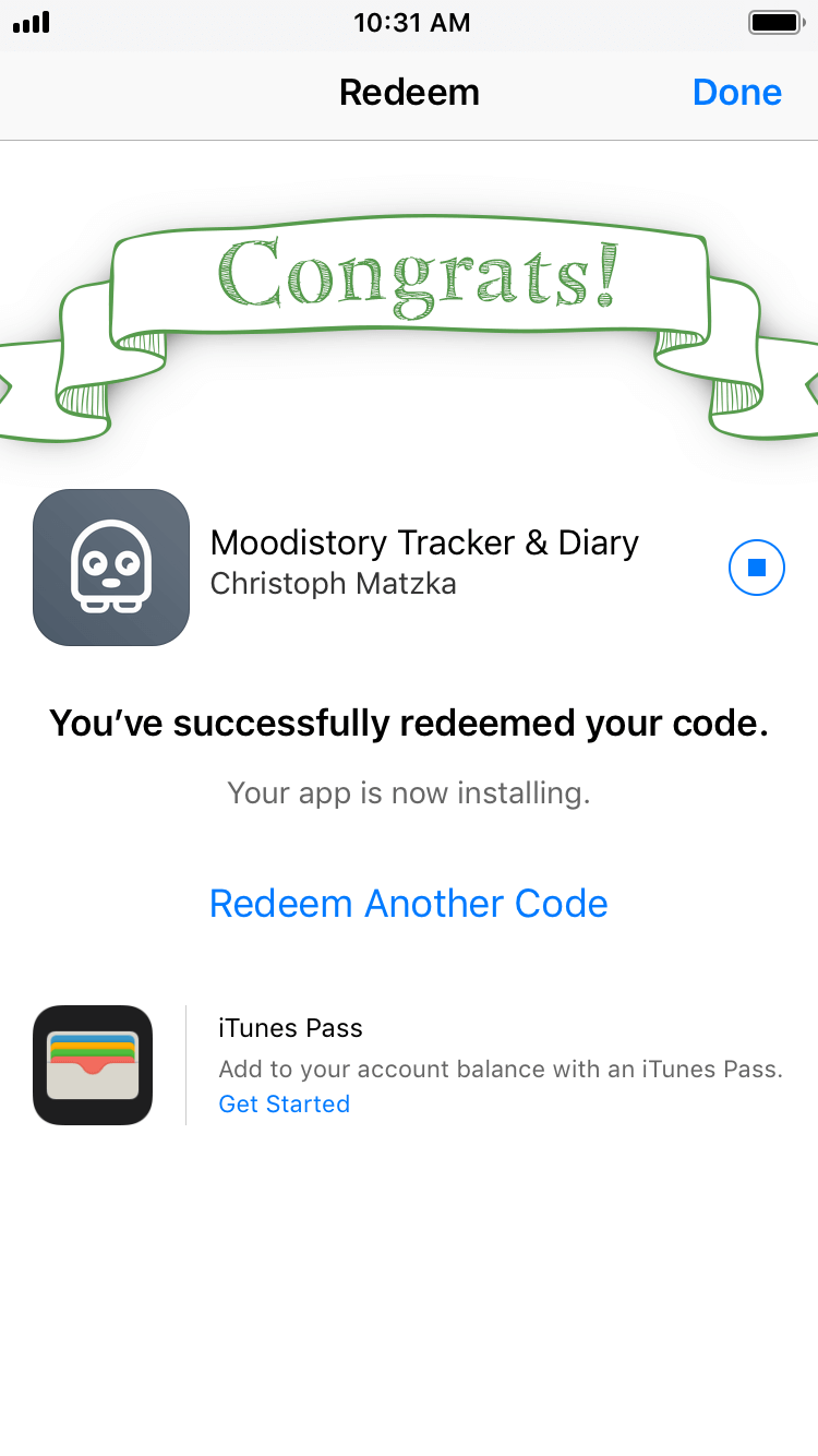 Redeem App Store promo code on iPhone and Mac - Indie Goodies Blog