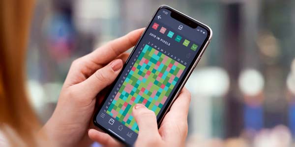 Jahr in Pixel Stimmungskalender App